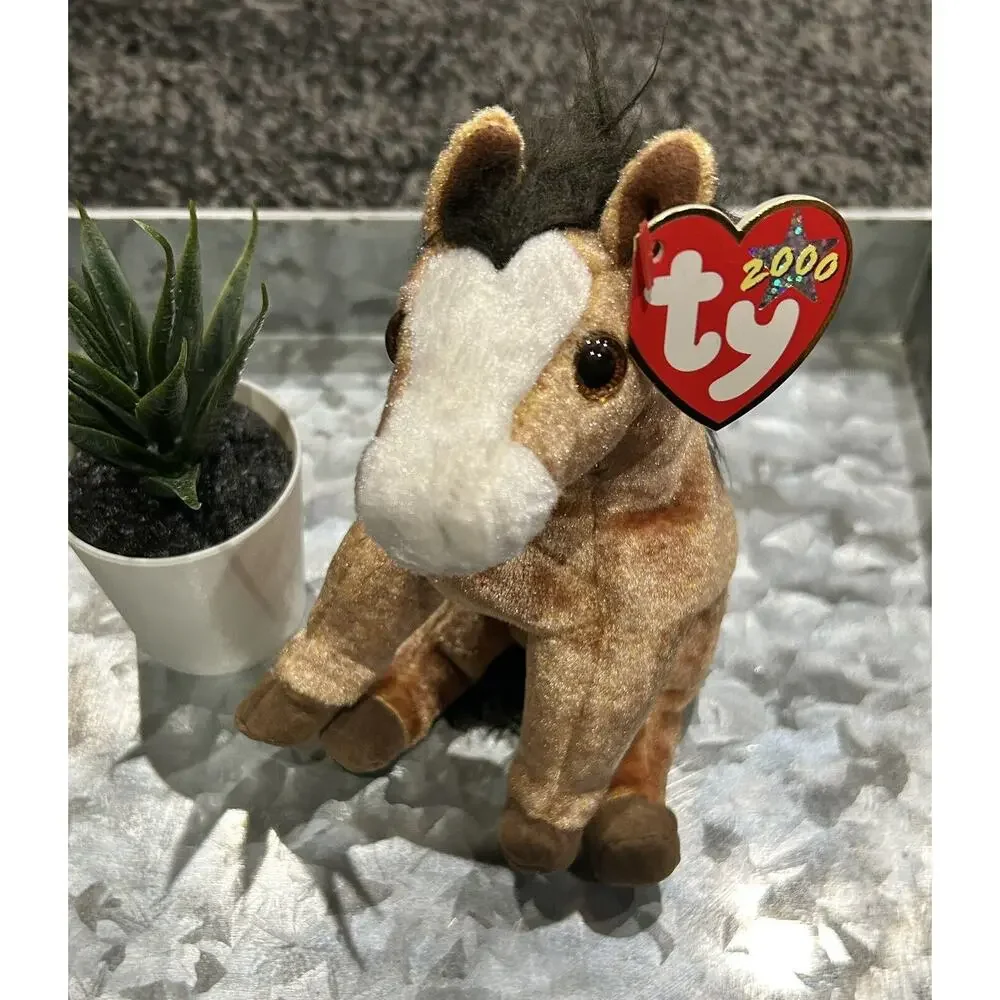 Ty Beanie Baby “Oats”‎ The Horse Mint Retired Vintage Collectible Plush Toy
